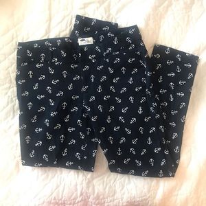 GUC Old Navy Anchor Diva capris